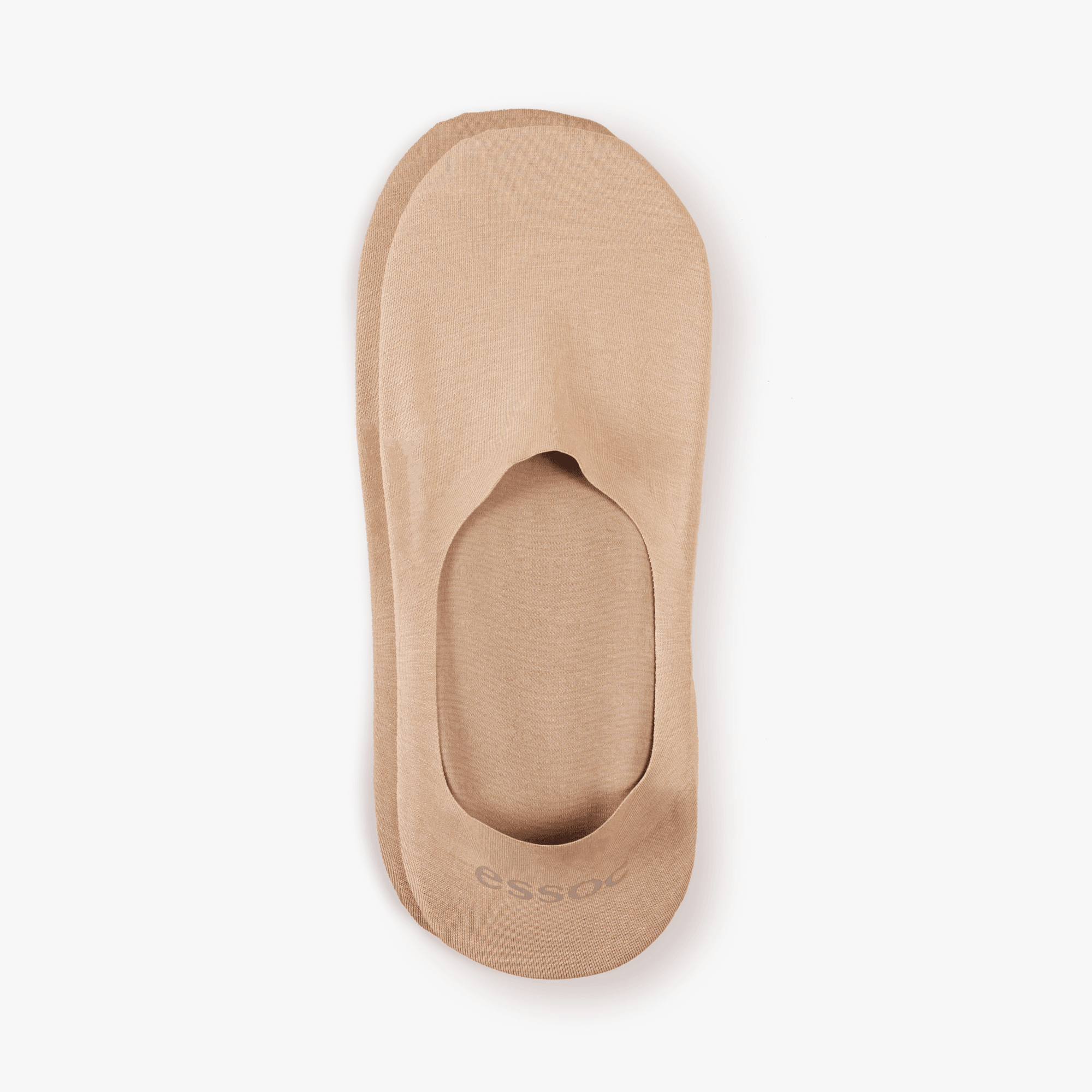 almond-beige-cotton-no-show-socks-essoc-2 - essoc
